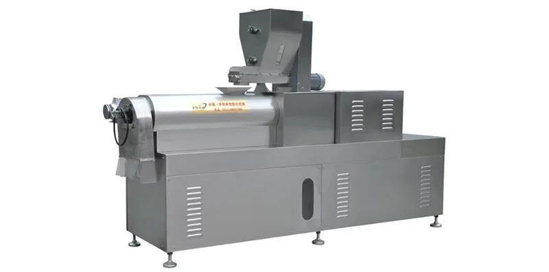Actual Zhuoheng twin-screw puffed snack extruder